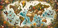 World map of Nature