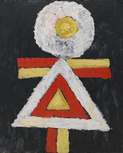 Geometric Figure (1889 - 1943) by Marsden Hartley