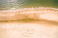 La vie sur la plage vue du ciel par Droninger Aperçu