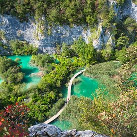 Plitvice lakes in Croatia by Bart Nikkels