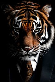 Wild Suits - Tiger by Philippe HUGONNARD