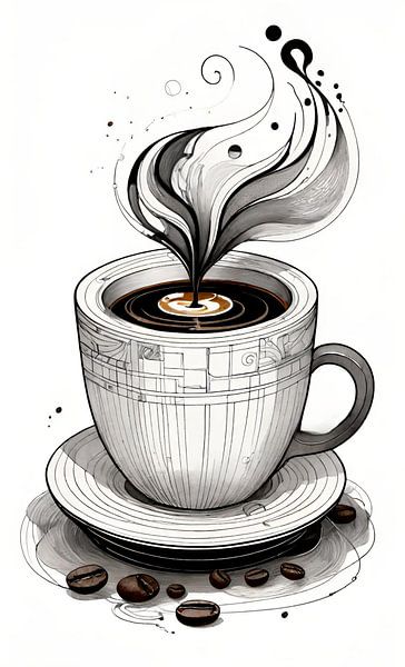 Aber zuerst Kaffee von Niek Traas