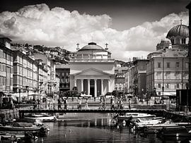Photographie en noir et blanc : Trieste - Sant'Antonio Taumaturgo sur Alexander Voss