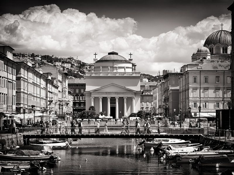 Photographie en noir et blanc : Trieste - Sant'Antonio Taumaturgo par Alexander Voss