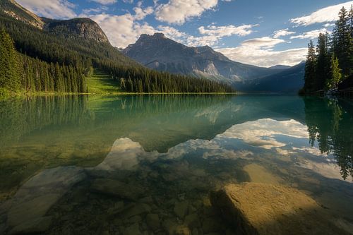 Emerald Lake dans le parc national Yoho