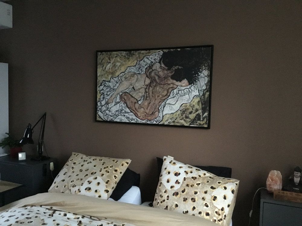 Die Umarmung, Egon Schiele  