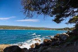 Bay of St Cyr le Lecques by Marika Rentier