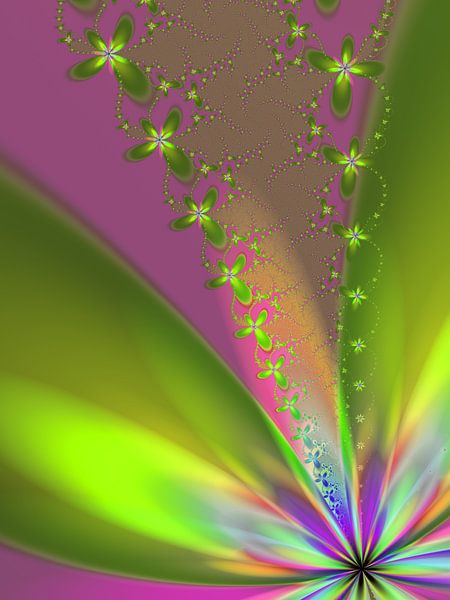 Flowery 12 by Claudia Gründler