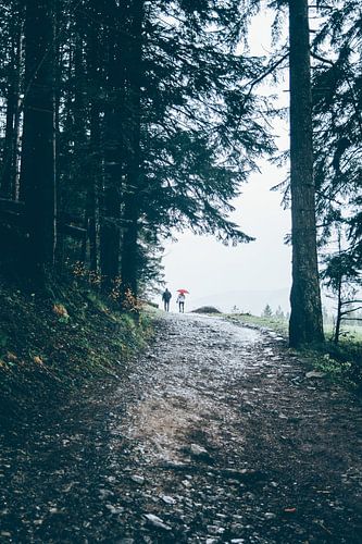 Marcher sous la pluie