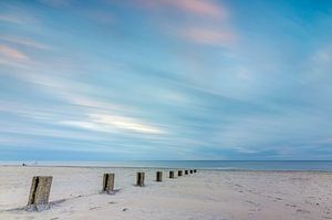 Het strand van Vlieland van Richard van der Zwan