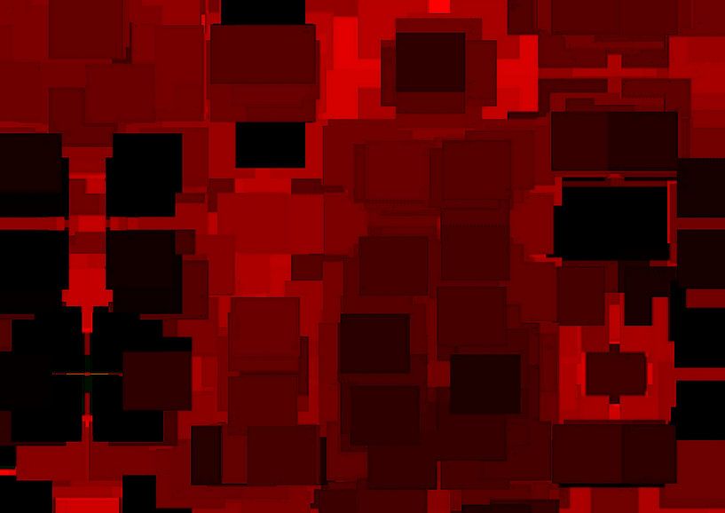 Dunkel. Rot.  by Harry Ucksche