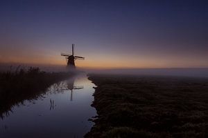 Niederländische Windmühle.
