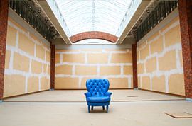 De blauwe stoel van Manon Kleijn