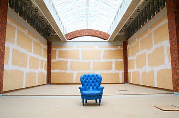 De blauwe stoel van Manon Kleijn