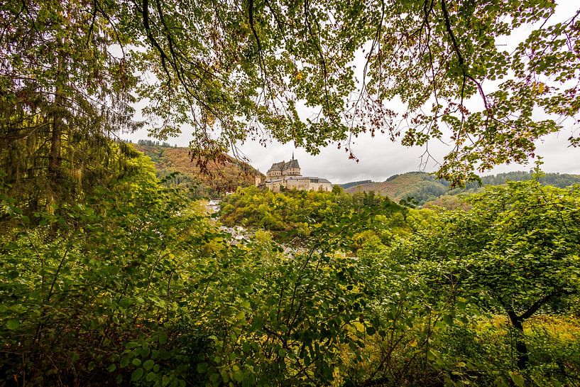 Schloss Vianden; eines der schönsten und am besten erhaltenen Schlösser in Europa von Patrick Fotografeert