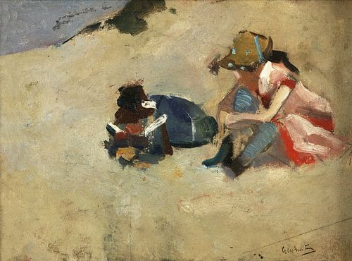 Kinderen in de duinen, George Hendrik Breitner