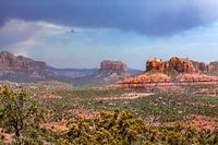 Red Rock landschap in Arizona, Verenigde Staten