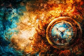 Zeitreisen in Abstraktion von Harry Stok