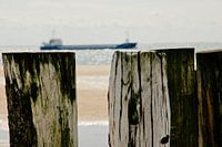 Schip in de verte