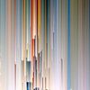 Abstract stads skyline IX van Maurice Dawson