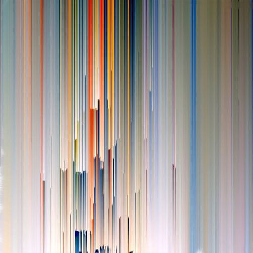Abstract city skyline IX