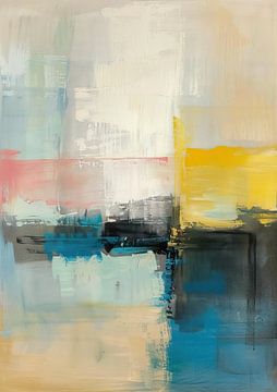 Abstract Painting | Harmony in Abstract Motion by Art Whims