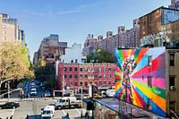 Scène de rue à New York