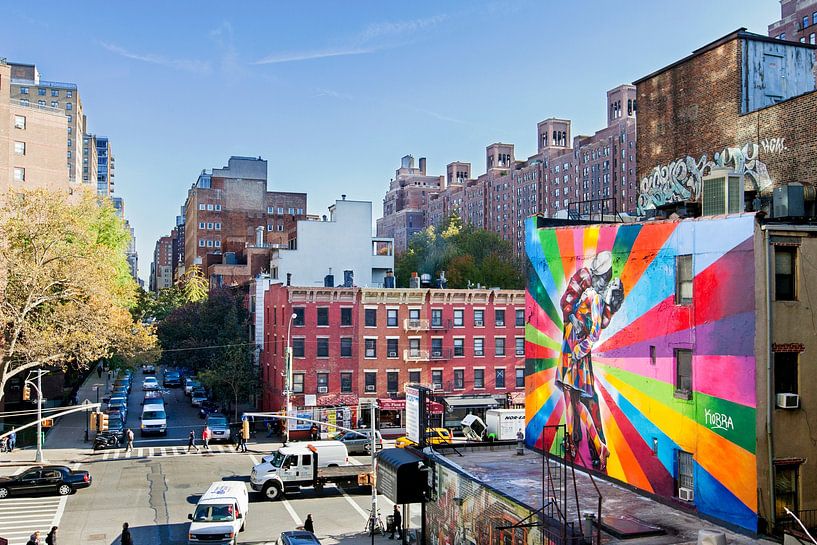 New Yorker Straßenszene von Rick Nederstigt