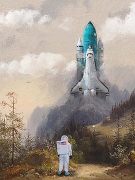 Missed the shuttle by Dikhotomy