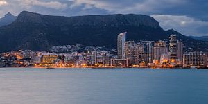 Sonnenuntergang in Calpe, Spanien