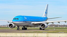KLM Airbus A330-200 met een bijzonder verhaal. van Jaap van den Berg