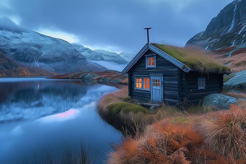 Faeröer van fernlichtsicht