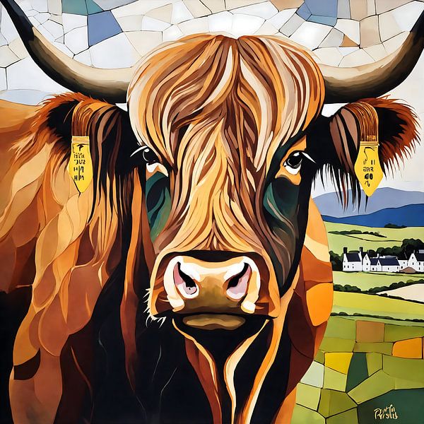 Schottischer Highlander von Dreamy Faces