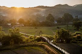 The bridge in the morning light by Sandra Schmidt
