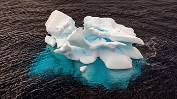 De ijsbergen van Antarctica van Roland Brack