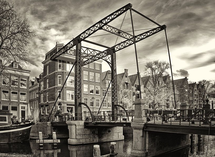 Dommersbrug in the Jordaan by Peter Bongers