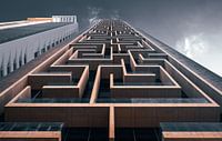 Maze building in Dubai