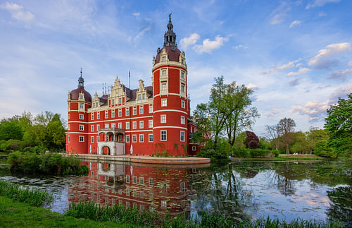 Schloss Bad Muskau in Sachsen, Deutschland
