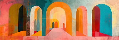 Corridor of Creativity | Abstract Neon