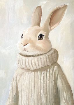 Portrait de lapin