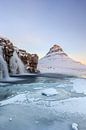 Bevroren sneeuwlandschap in Ijsland van William Linders thumbnail