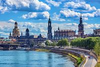 Oude stadsgezicht Dresden