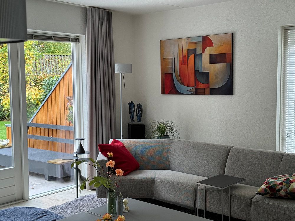 Autumn colours abstract  by Bert Nijholt 