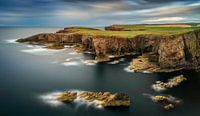 Yesnaby cliffs panorama von Wojciech Kruczynski Miniaturansicht
