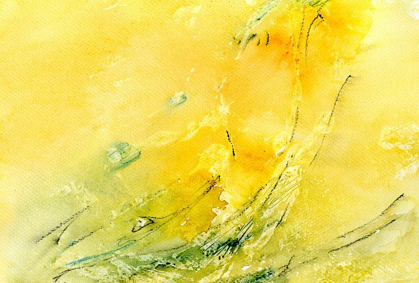 filigree yellow by Claudia Gründler
