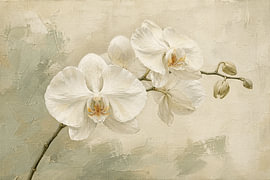 White Moon Orchid I Flower I Indonesia by Vínculae