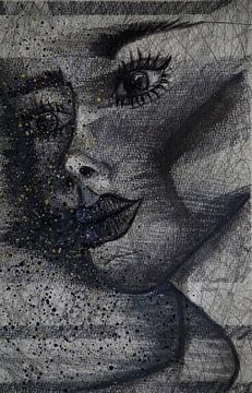Black and White Film Star by Chateau Chabot Art