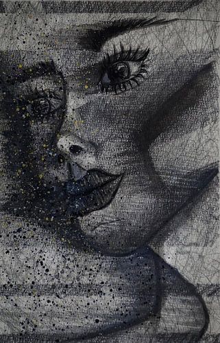 Black and White Film Star