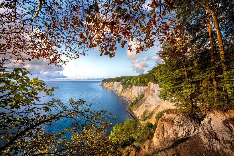 Chalk cliffs on the island of Rügen by Voss photography
