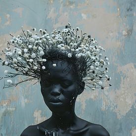 Black Flowers von Heike Hultsch
